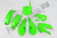 KA37002026, UFO, Set plastic kawasaki green    , Nieuw