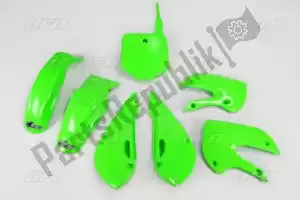 UFO KA37002026 set plastico kawasaki verde - Lado inferior