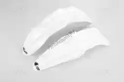 Here you can order the mudguard kit kawasaki white from UFO, with part number KAFK219047: