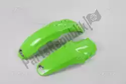 Here you can order the fender kit restyle kawasaki green from UFO, with part number KAFK218K026: