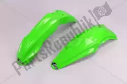 Here you can order the mudguard kit kawasaki green from UFO, with part number KAFK220026: