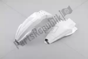 UFO KAFK222047 kit parafango kawasaki bianco - Il fondo