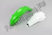 KAFK222999, UFO, Mudguard kit kawasaki black (oem)    , New