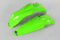 KAFK224AFLU, UFO, Kit garde boue kawasaki vert fluo    , Nouveau