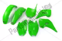 KAKIT201026, UFO, Complete body kit, 05-13 kx green    , New