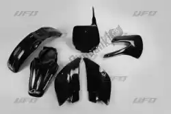 Aquí puede pedir set plastico kawasaki negro de UFO , con el número de pieza KAKIT206001: