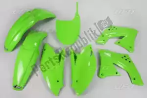 UFO KAKIT212026 complete body kit, 05-13 kx green - Bottom side