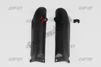 KT03090001, UFO, Bs vv fodero forcella prot+avviatore rapido ktm nero    , Nuovo