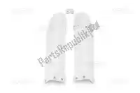 KT03091042, UFO, Bs vv fork slider protectors ktm white 2020    , Nieuw