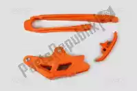 KT04036127, UFO, Chain slider and roller kit, orange    , New