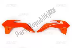 UFO KT04042FFLU radiatorcovers, neon oranje - Onderkant