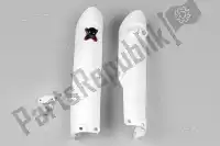 KT04057047, UFO, Bs vv forcella slider prot+avvio rapido ktm bianco    , Nuovo