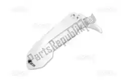 Here you can order the mudguard front ktm white 2020 from UFO, with part number KT04059042:
