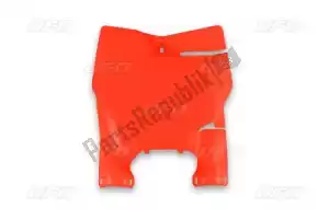 UFO KT04099FFLU np front number stadium ktm neon orange - Bottom side