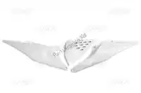 KT05004047, UFO, Panel set side panels vented ktm white 047    , Nieuw