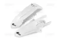 KTFK519047, UFO, Mudguard kit ktm white 047    , New