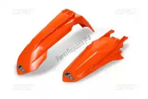 UFO KTFK522127 mudguard kit ktm orange 127 - Bottom side