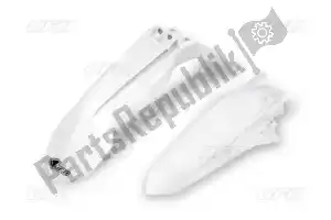 UFO KTFK527042 mudguard kit ktm white 2020 - Bottom side