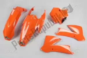 UFO KTKIT504127 set plastic ktm orange 127 - Bottom side