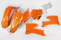 KTKIT503E127, UFO, Conjunto plástico ktm laranja    , Novo