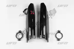 Here you can order the bs vv fork slider prot+quick starter suzuki black from UFO, with part number SU03973001: