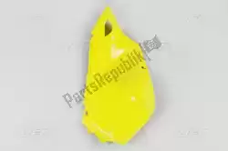 Here you can order the panel set side panels right suzuki yellow 102 from UFO, with part number SU03981102: