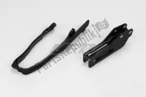 UFO SU04925001 bs kt chain guide&swingarm chain slid suz black - Bottom side