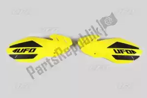 UFO SU04937102 handguard handguards flame suzuki yellow 102 - Bottom side