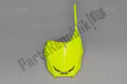 Here you can order the front number plate, neon yellow from UFO, with part number SU04943DFLU: