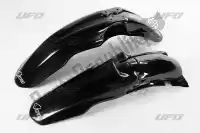 SUFK402001, UFO, Spatbord kit suzuki black    , Nieuw