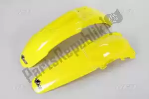 UFO SUFK403999 mudguard kit suzuki black (oem) - Bottom side