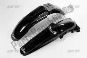 UFO SUFK403001 mudguard kit suzuki black - Bottom side