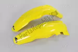 UFO SUFK404999 kit garde boue suzuki noir (oem) - La partie au fond