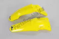 Here you can order the mudguard kit suzuki black (oem) from UFO, with part number SUFK411999:
