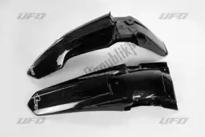 UFO SUFK411001 mudguard kit suzuki black - Bottom side