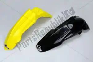 UFO SUFK414999 front and rear fender kit, oem yellow - Bottom side