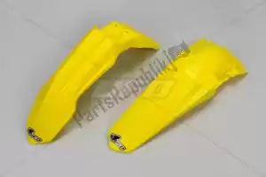 UFO SUFK415102 kit guardabarros suzuki amarillo - Lado inferior