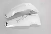 SUFK411041, UFO, Mudguard kit suzuki white    , New