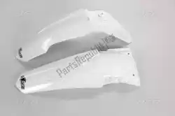 Here you can order the mudguard kit suzuki white from UFO, with part number SUFK411041: