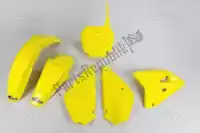SUKIT405E102, UFO, Set plastique suzuki jaune    , Nouveau