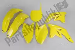 Ici, vous pouvez commander le set plastique suzuki jaune auprès de UFO , avec le numéro de pièce SUKIT407E102: