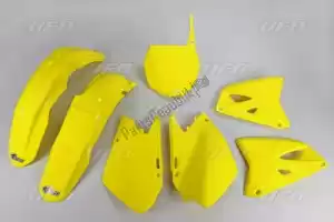 UFO SUKIT406E102 set plastic suzuki yellow - Bottom side