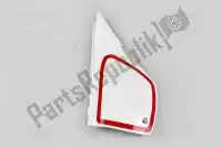 YA02811046, UFO, Panel set side panels right yamaha white 046    , New