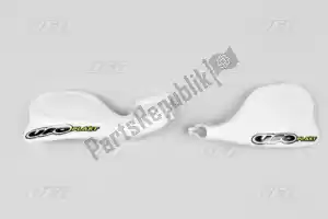 UFO YA03865046 handguard handguards yamaha white - Bottom side