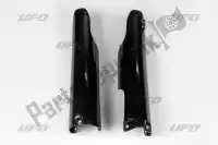 YA03872001, UFO, Bs vv fork slider protectors yamaha black    , Nieuw