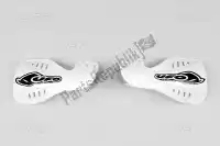 YA03874046, UFO, Handkap handguards yamaha white    , Nieuw