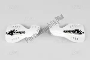 UFO YA03874046 handguard handguards yamaha white - Bottom side
