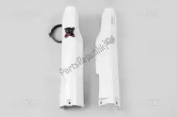 Here you can order the bs vv fork slider prot+quick starter yam white 046 from UFO, with part number YA03884046: