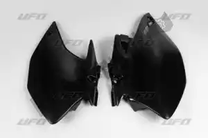 UFO YA03887001 set pannelli laterali yamaha nero - Il fondo