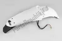 YA03893046, UFO, Fender rear (w/led) yamaha white    , New